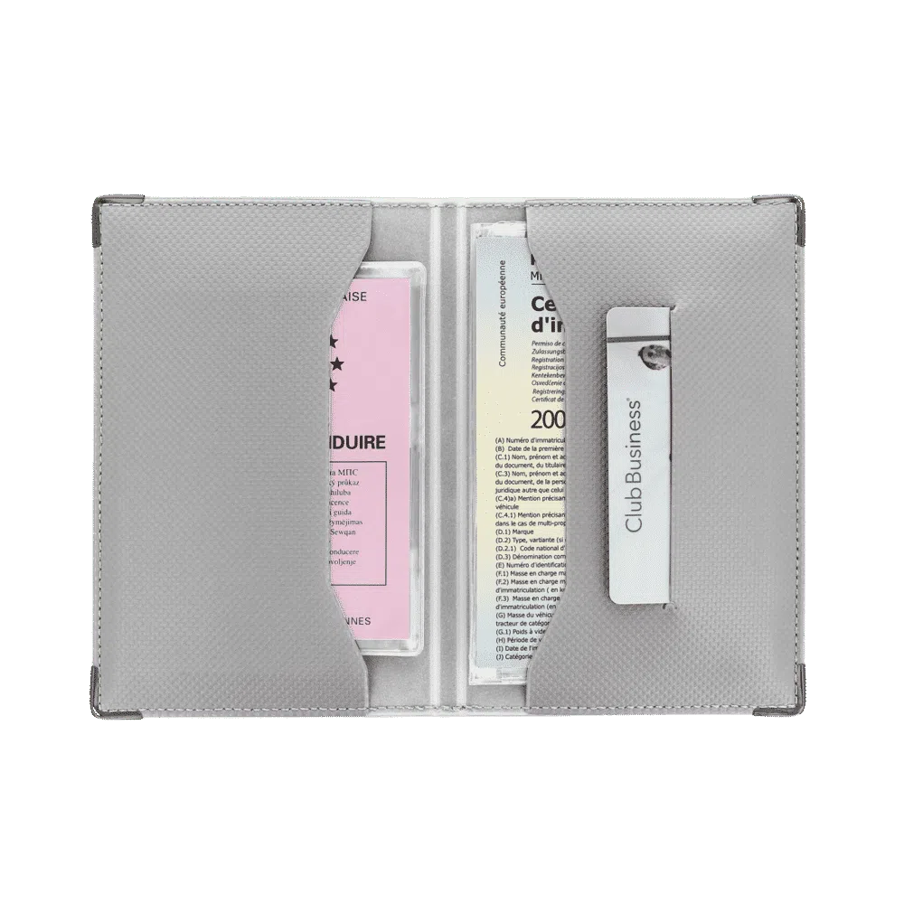 porte-papiers voiture étui carte grise permis de conduire Color pop fabrication française