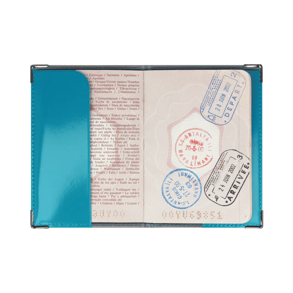 passeport blindé anti-piratage anti-rfid voyage valise avion train bateau my color pop petite maroquinerie made in france fabrication francaise