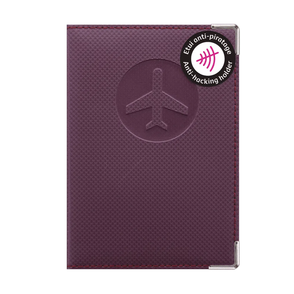 Passeport anti-piratage anti-rfid Color pop fabrication française