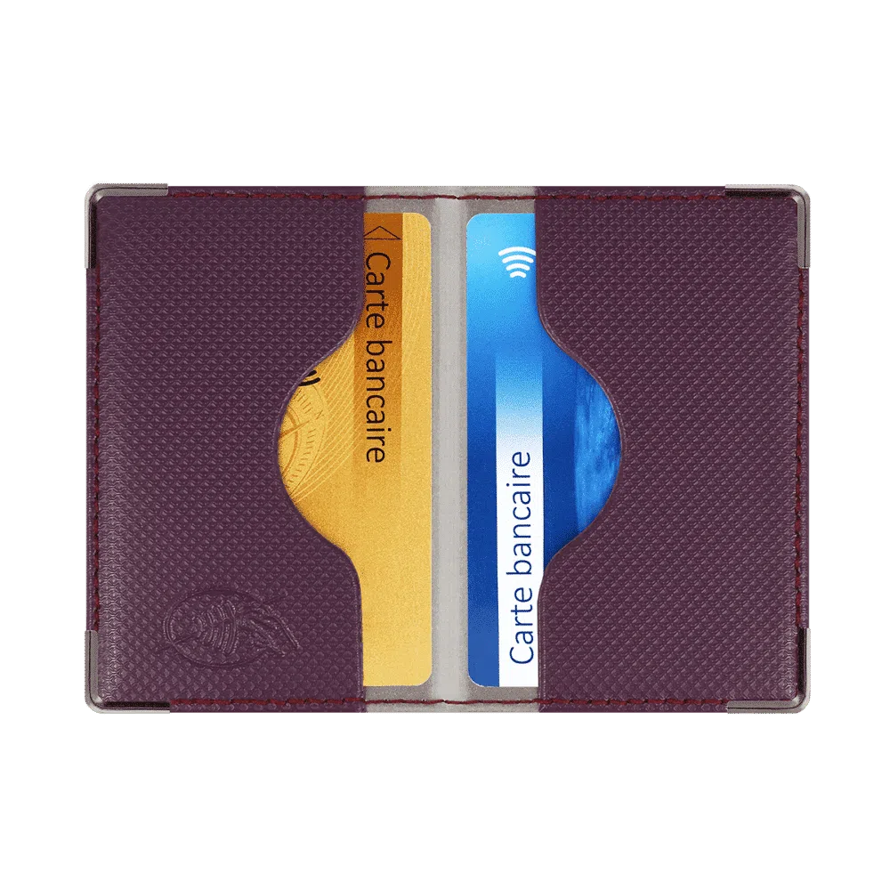 Étui cartes anti piratage anti-rfid Color pop fabrication française