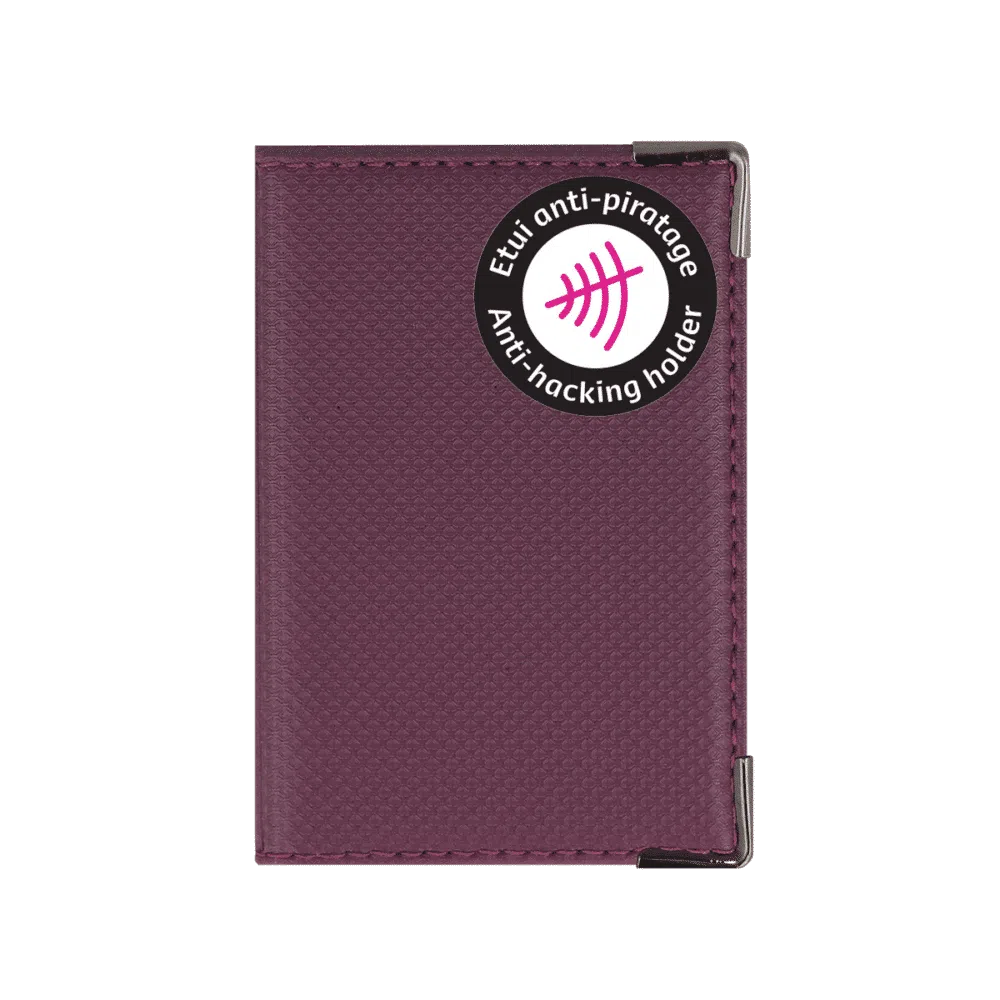 Étui cartes anti piratage anti-rfid Color pop fabrication française