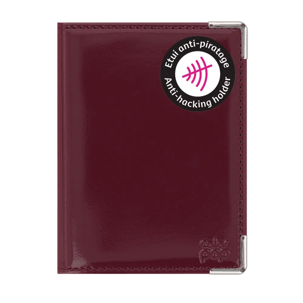 portefeuille extraplat anti piratage anti-rfid Color pop fabrication française