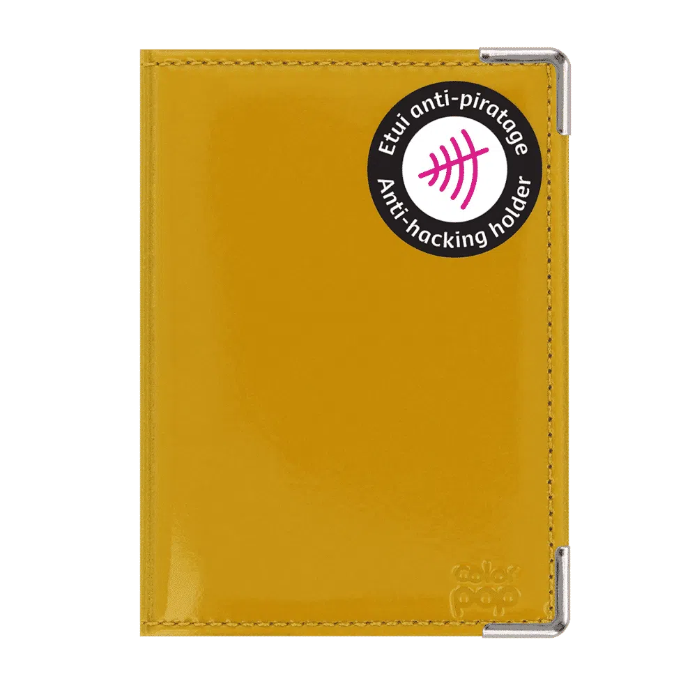 portefeuille extraplat anti piratage anti-rfid Color pop fabrication française