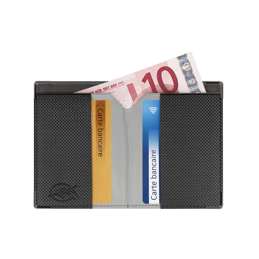 portefeuille extraplat anti piratage anti-rfid Color pop fabrication française