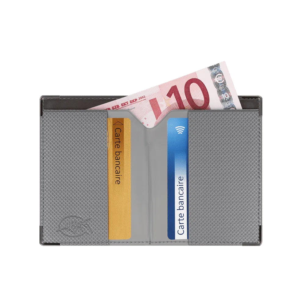 portefeuille extraplat anti piratage anti-rfid Color pop fabrication française