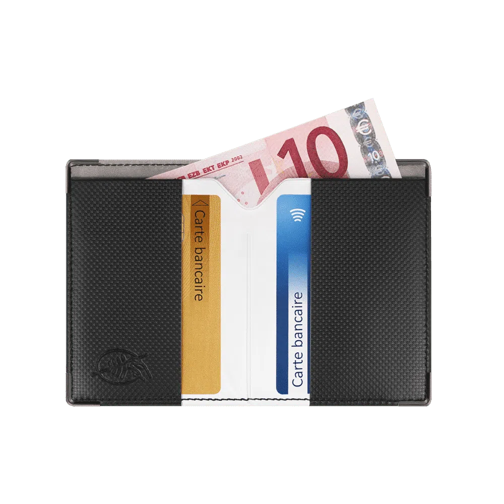 portefeuille extraplat anti piratage anti-rfid Color pop fabrication française