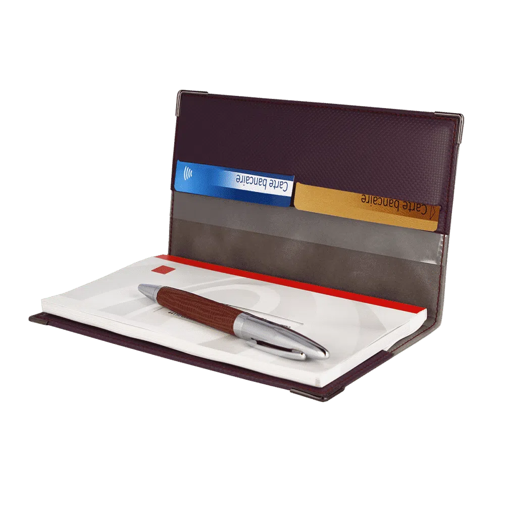 étui chéquier Color pop fabrication française