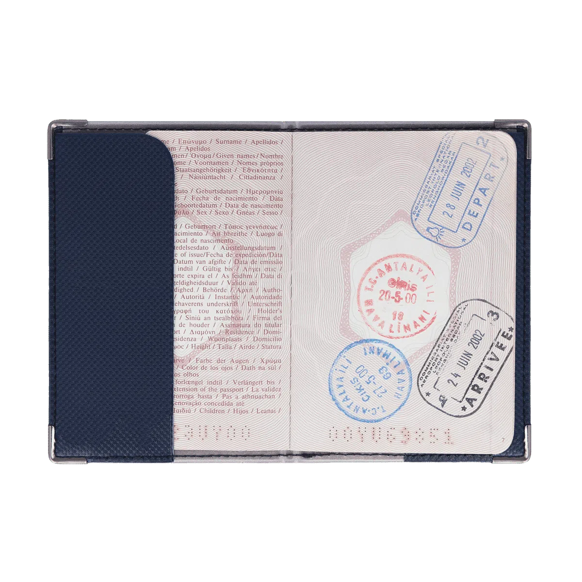 Passeport anti-piratage anti-rfid Color pop fabrication française