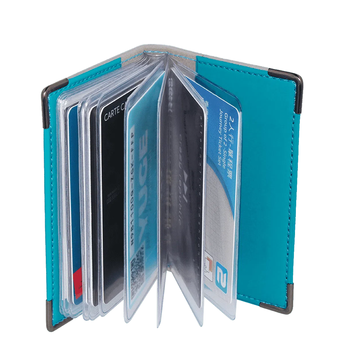 étui cartes fidélité cartes visite Color pop fabrication française