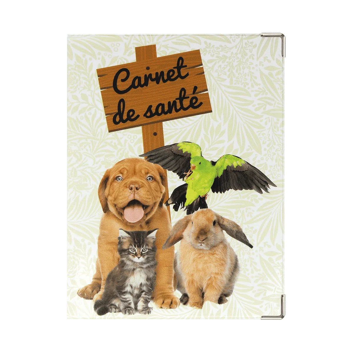 étui santé animaux carnet vaccination Color pop fabrication française