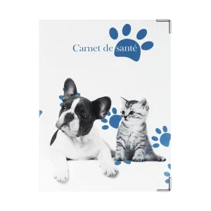 étui santé animaux carnet vaccination Color pop fabrication française