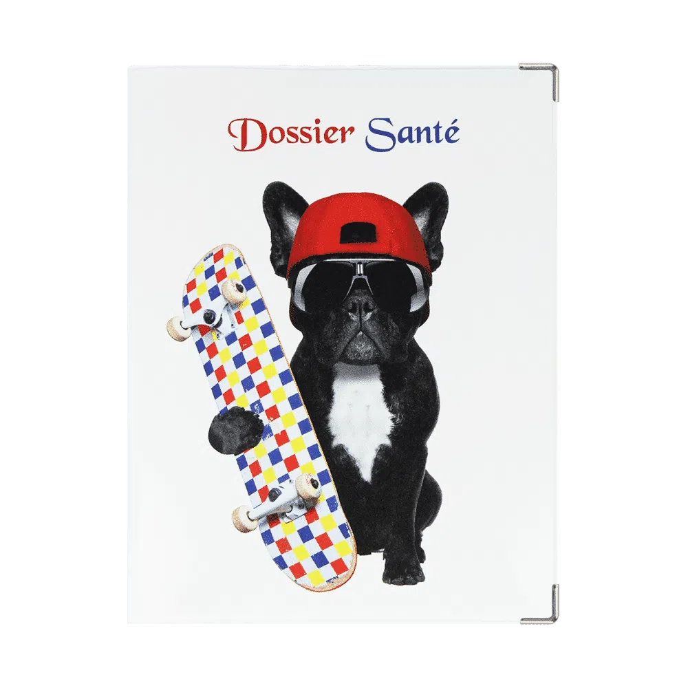 étui santé animaux carnet vaccination Color pop fabrication française