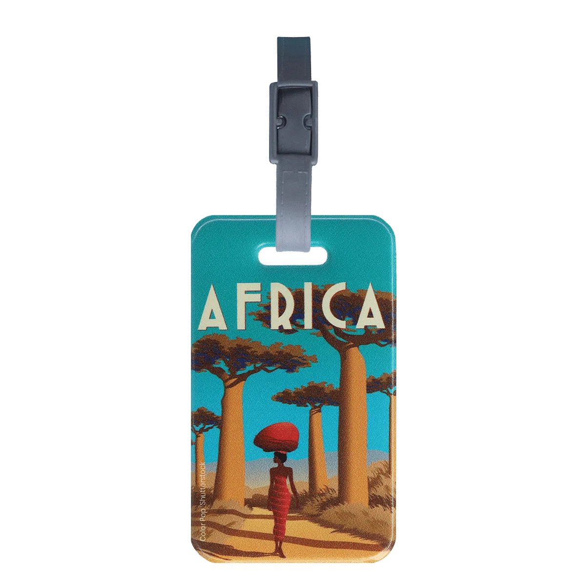 étiquette bagage Color pop fabrication française