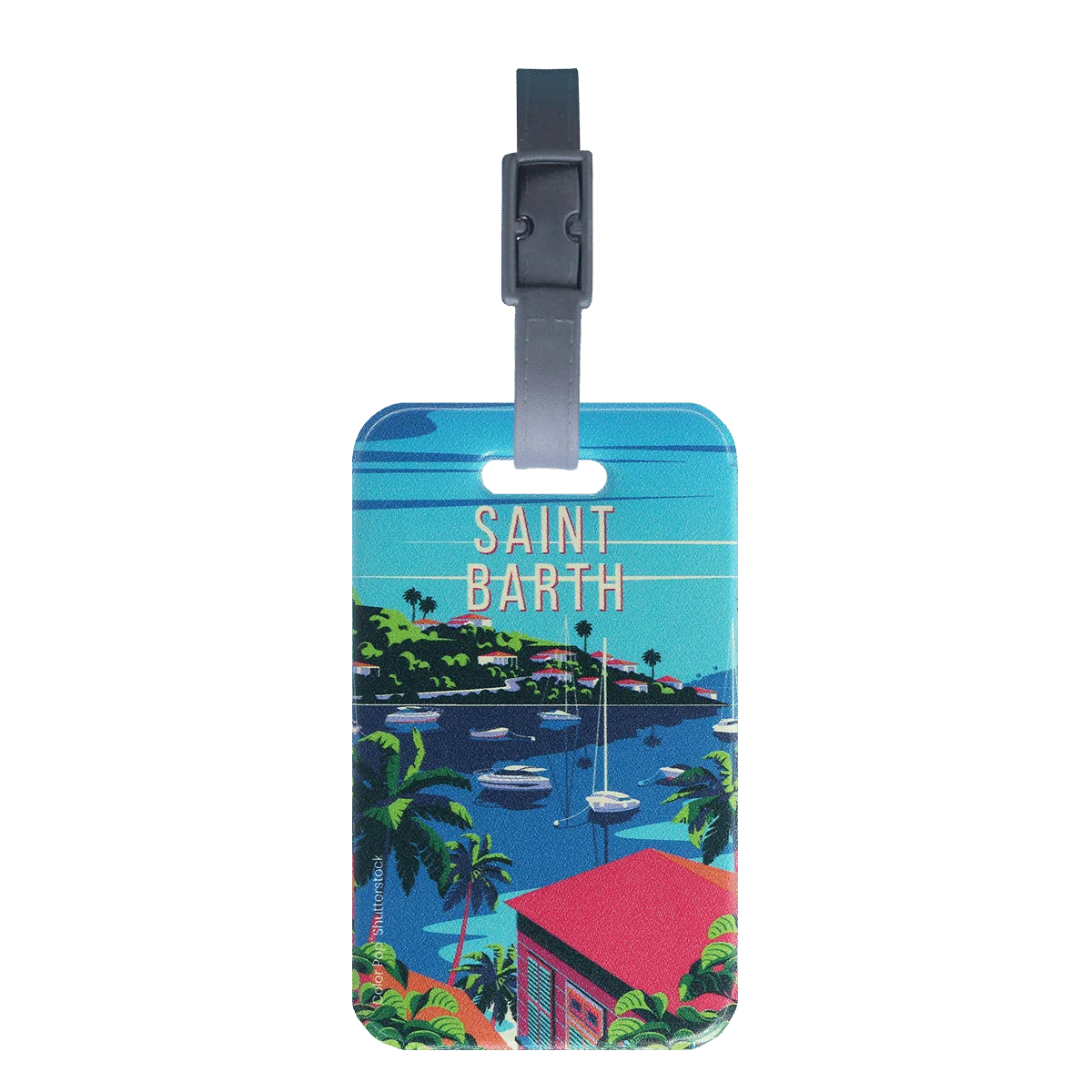 étiquette bagage Color pop fabrication française