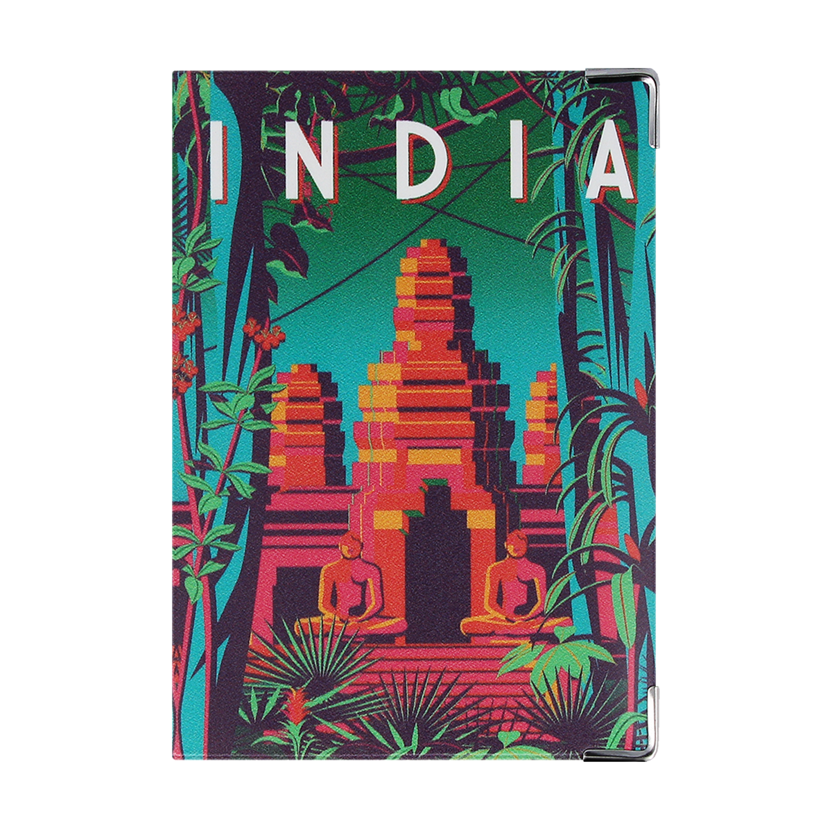 Passeport voyage valise Color Pop fabrication française