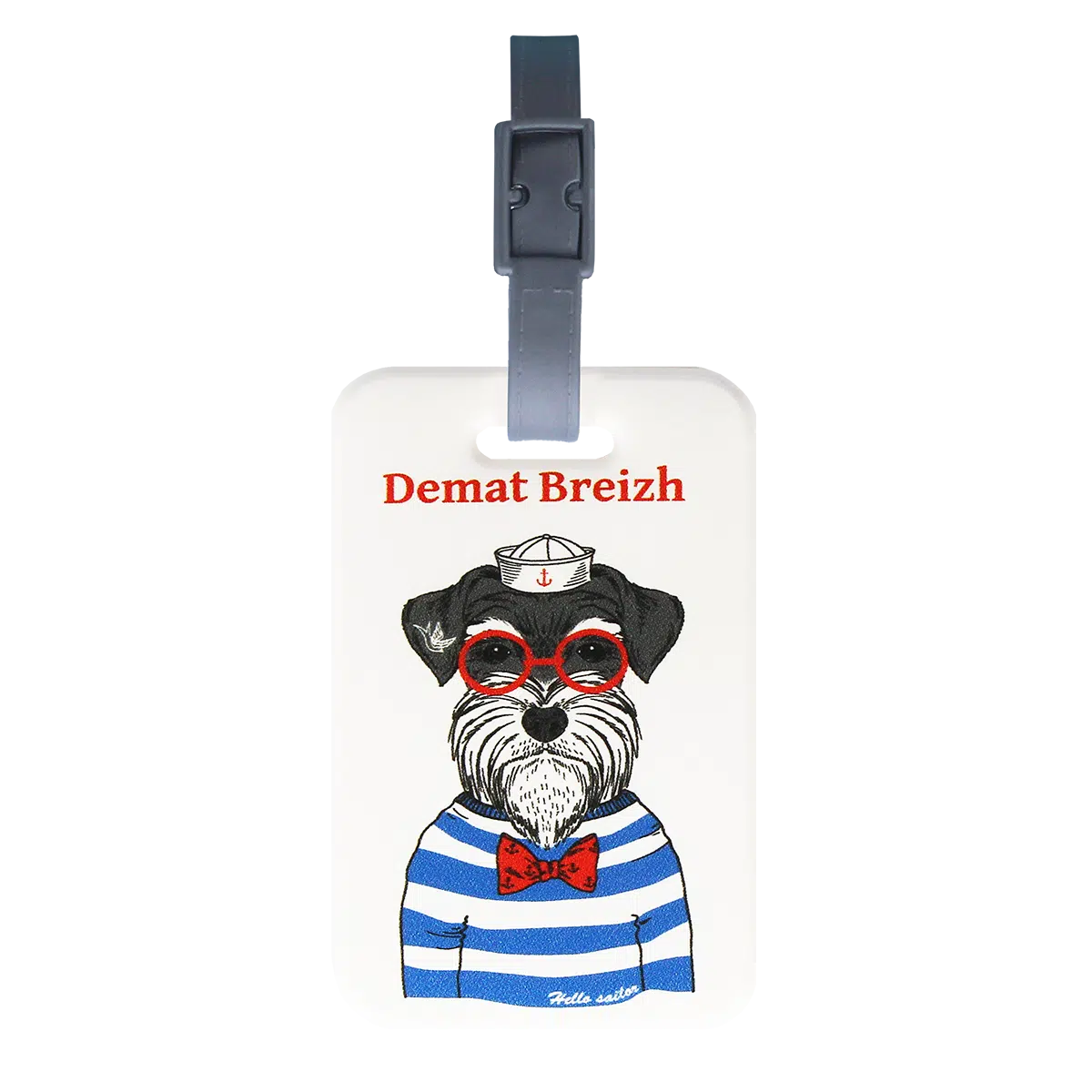 étiquette bagage Color pop fabrication française