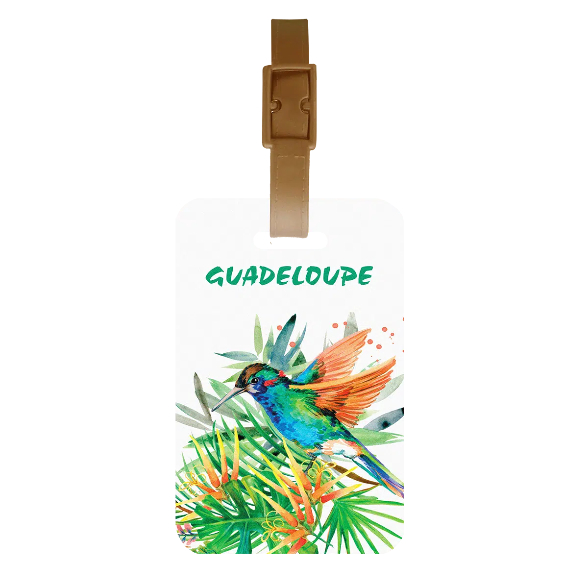 étiquette bagage Color pop fabrication française