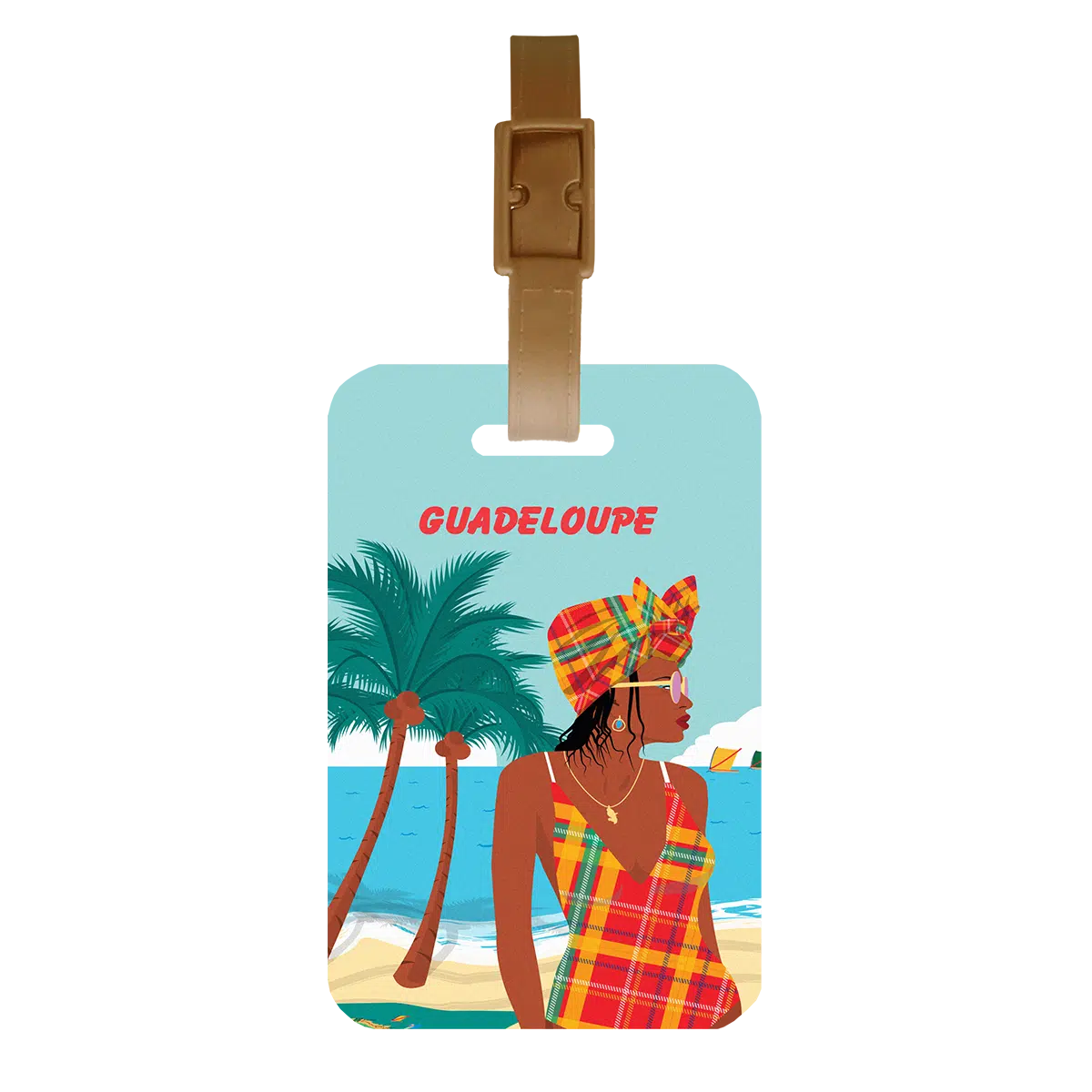 étiquette bagage Color pop fabrication française