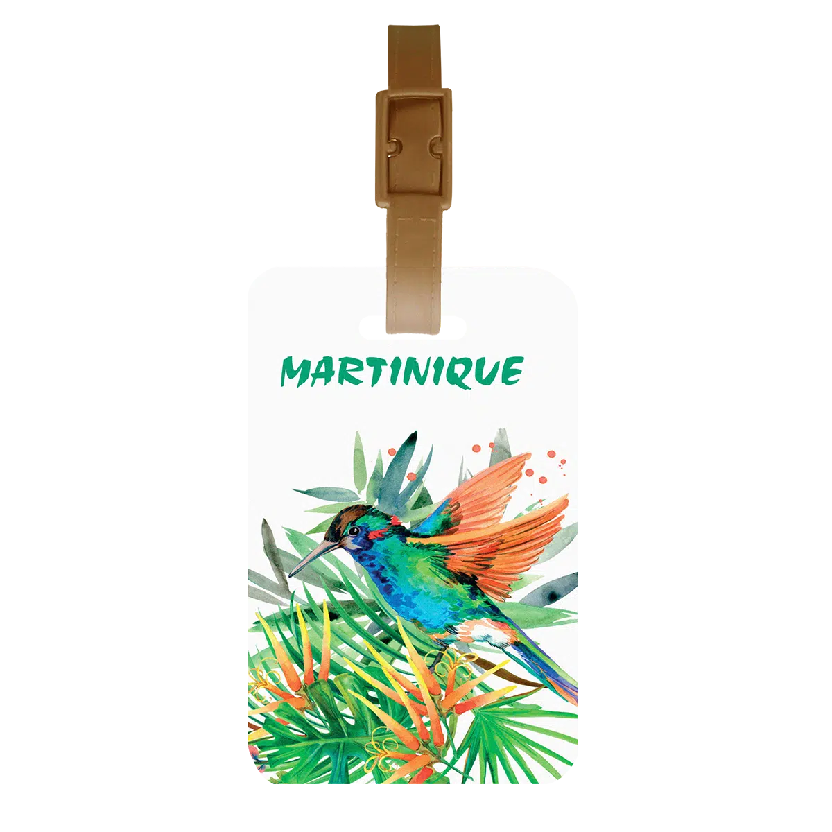 étiquette bagage Color pop fabrication française