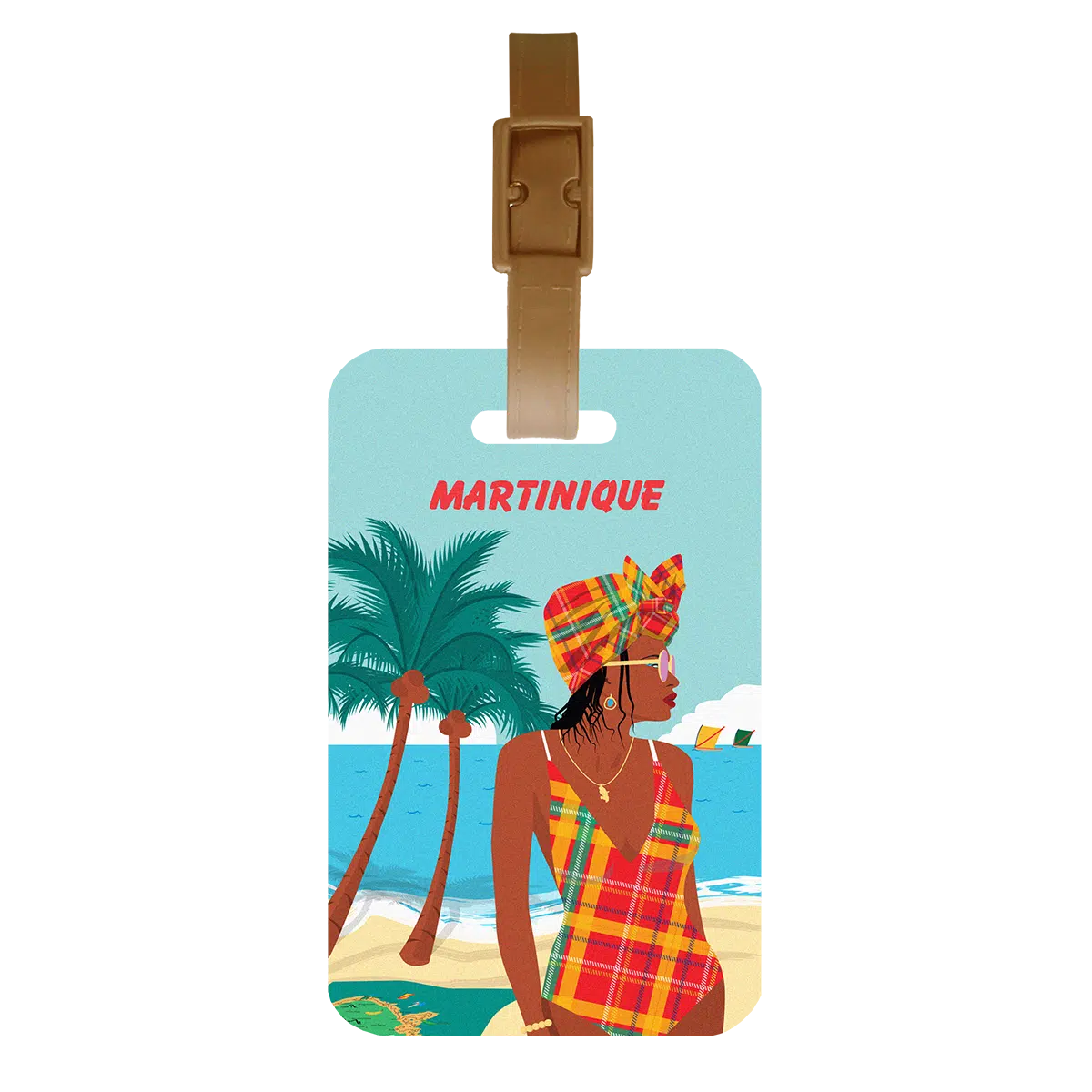 étiquette bagage Color pop fabrication française