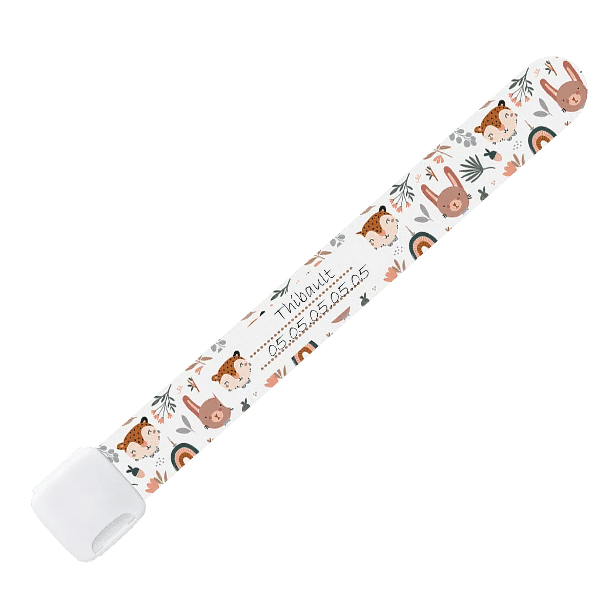 bracelet identification enfant cadeau naissance color pop fabrication française