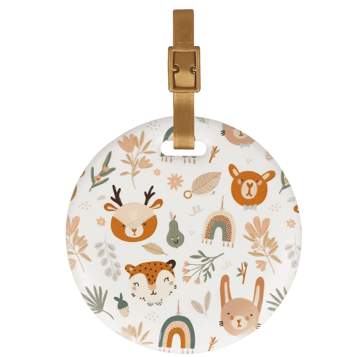 étiquette bagage enfant Color pop fabrication française