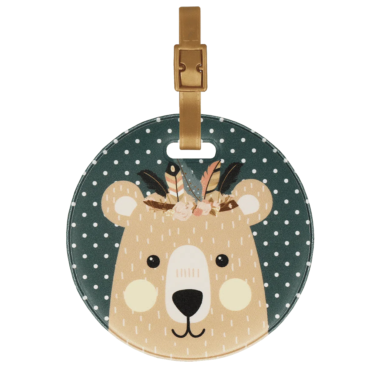 étiquette bagage enfant Color pop fabrication française