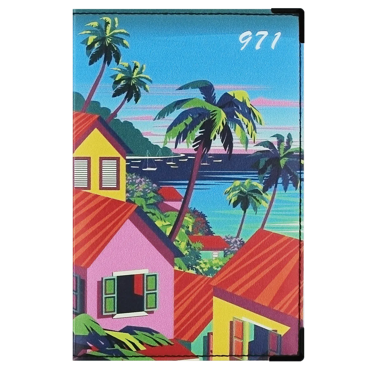 porte-papiers voiture étui carte grise permis de conduire Color pop fabrication française