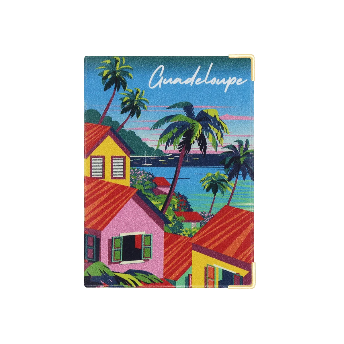 Passeport voyage valise Color pop fabrication française