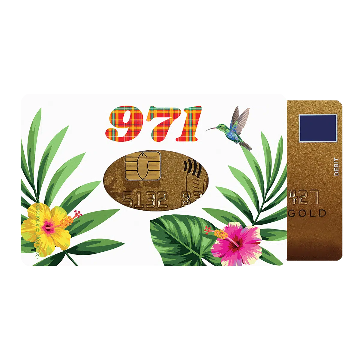 étui carte rigide Color Pop fabrication française