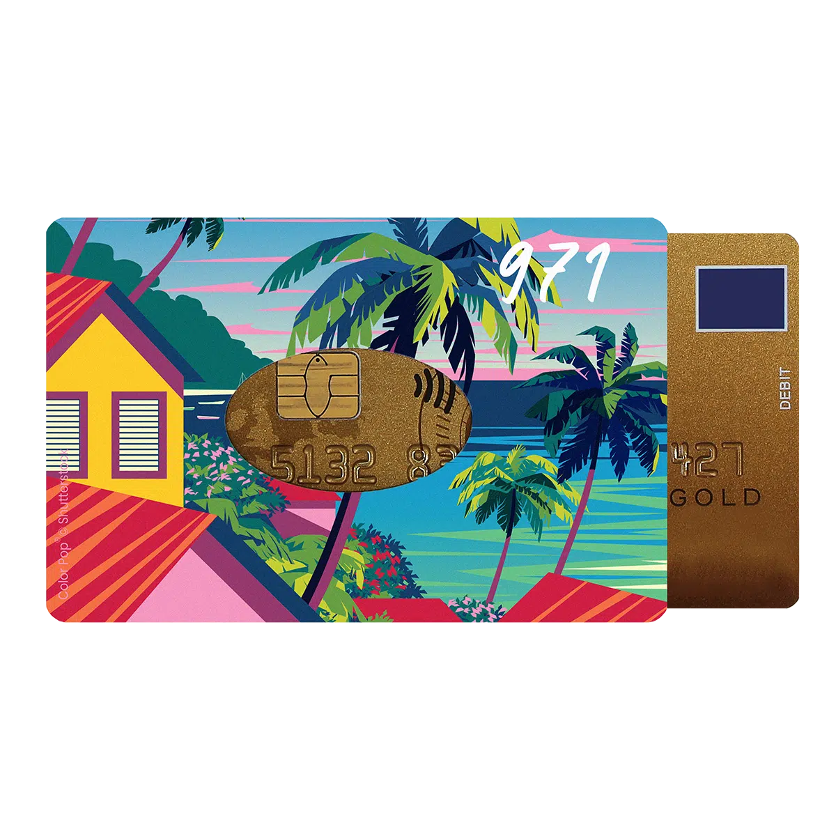 étui carte rigide Color Pop fabrication française