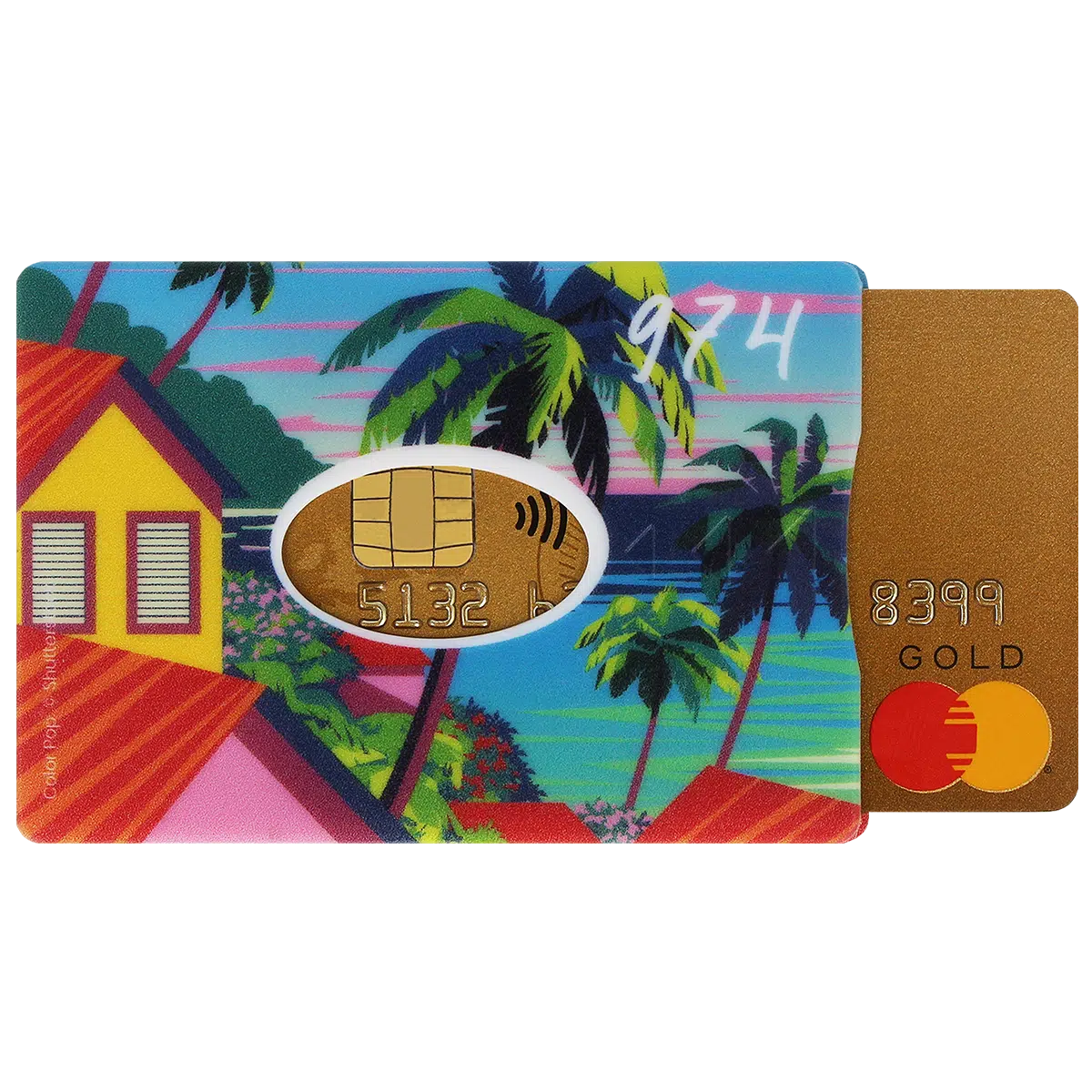 étui carte rigide Color Pop fabrication française