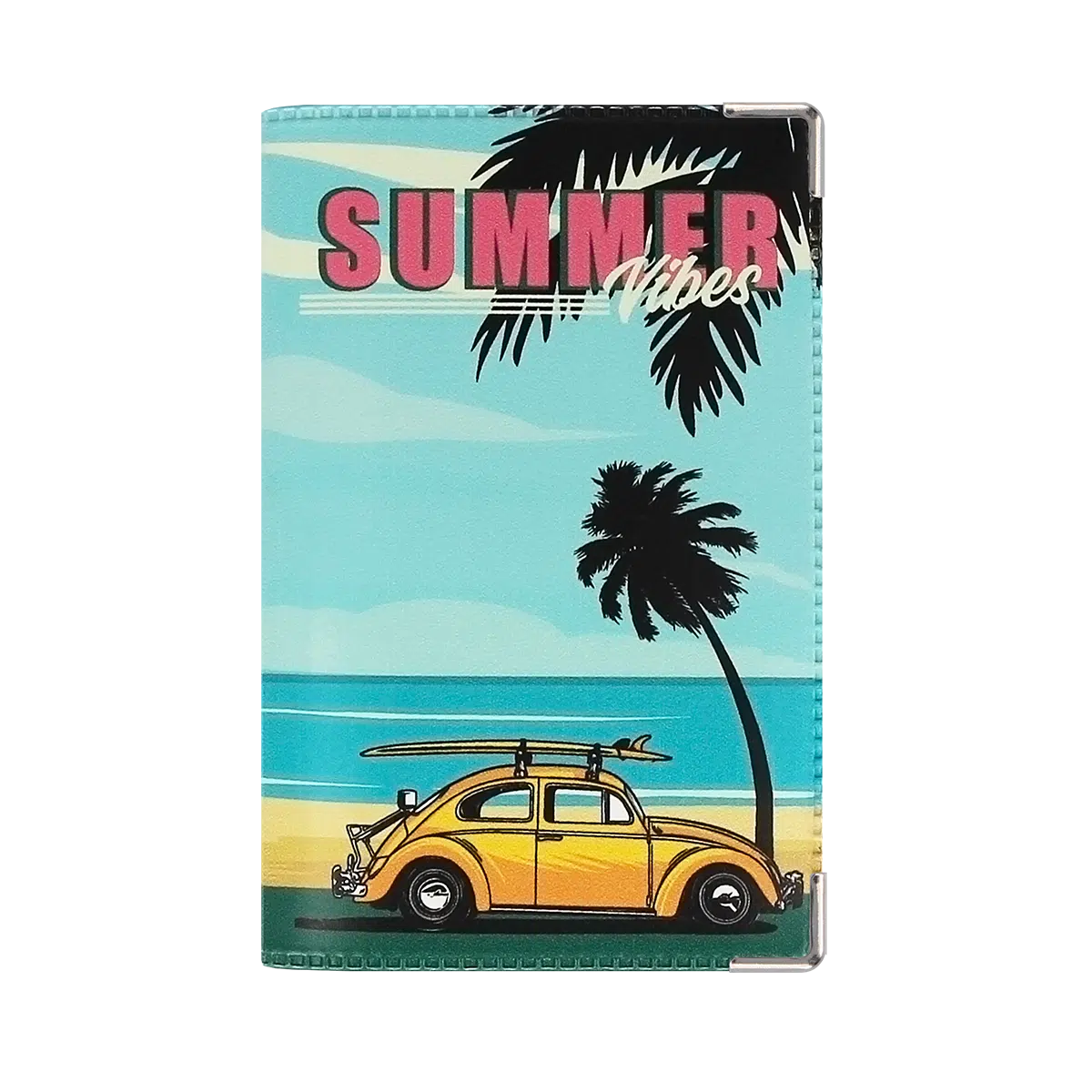 porte papiers voiture étui carte grise étui permis de conduire Color pop petite maroquinerie made in France fabrication française