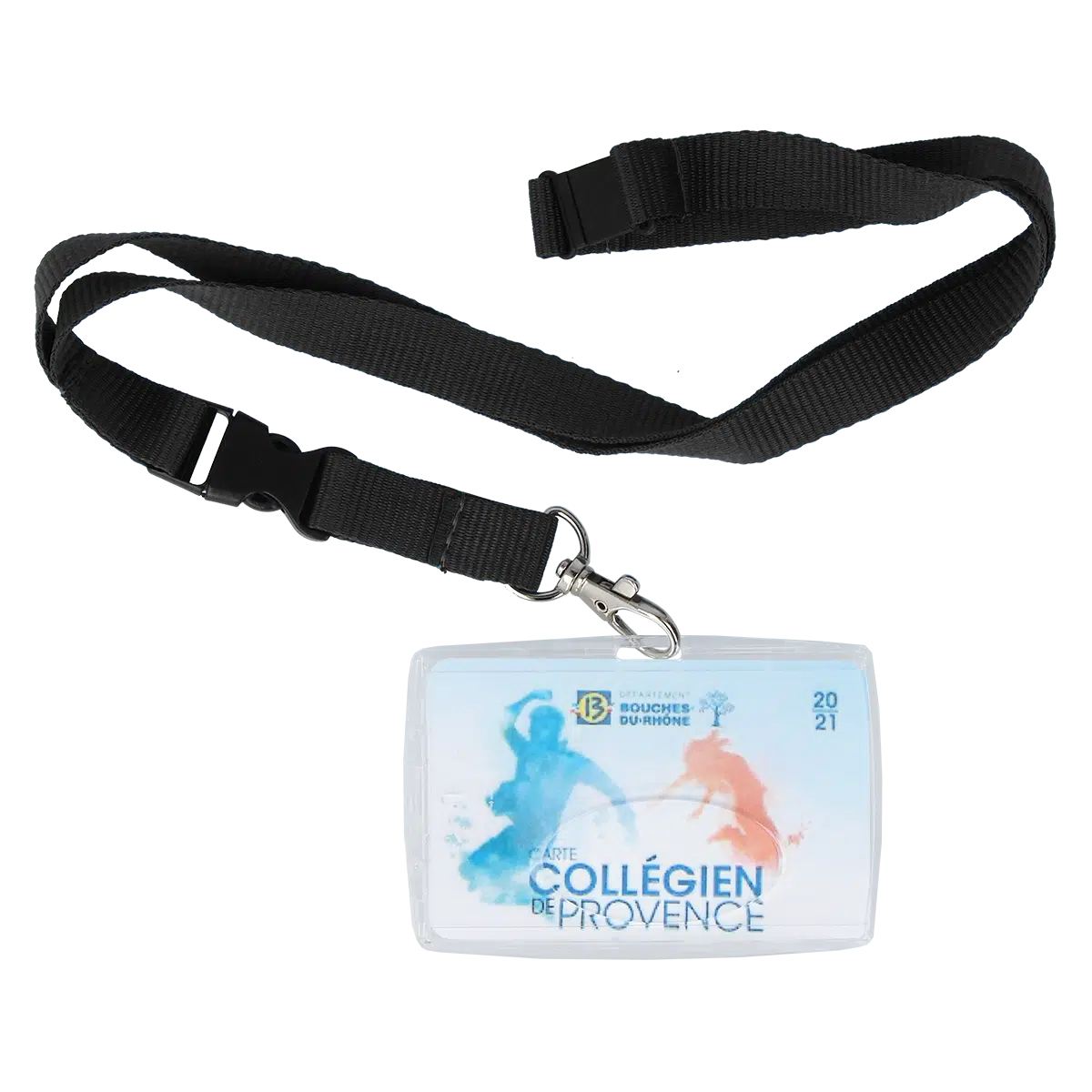 porte-badge Color pop fabrication française