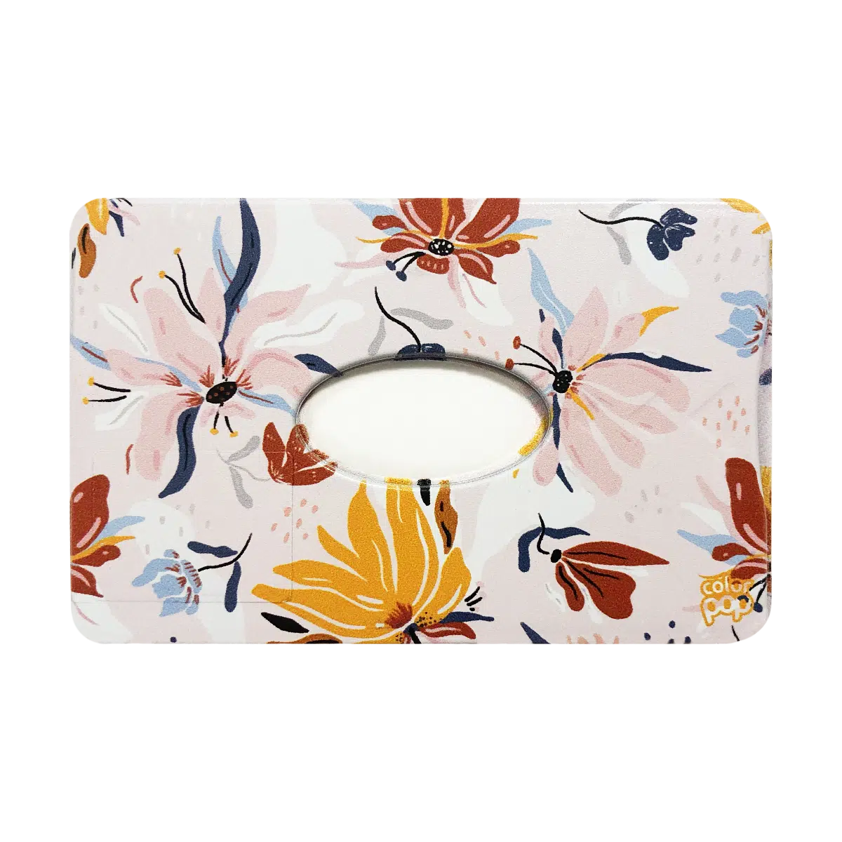 2 fleurs printemps 613 étui pour carte blindée anti rfid anti piratage