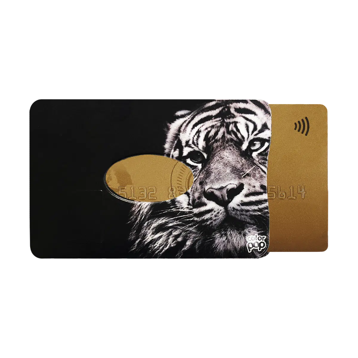 1 tigre 613 étui pour carte blindée anti rfid anti piratage