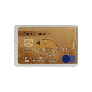 Etui rigide 1 carte anti-RFID
