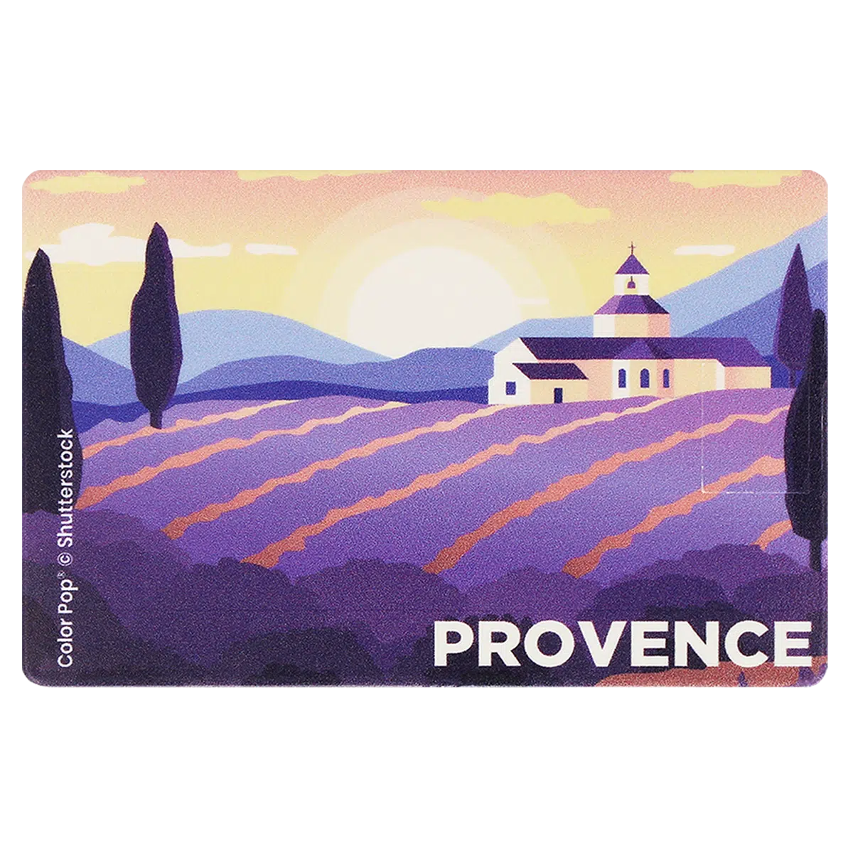 étui carte rigide Color Pop fabrication française