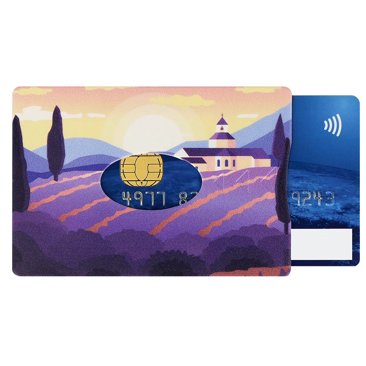 étui carte rigide Color Pop fabrication française