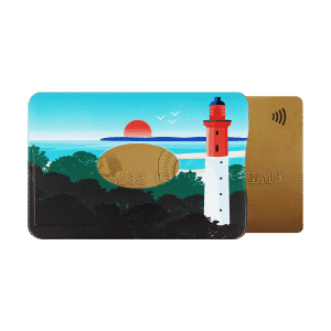 motif ferret, carte bancaire, carte de crédit, carte anti-rfid, carte anti-piratage, protège carte bancaire, étui pour carte bancaire ou carte de crédit