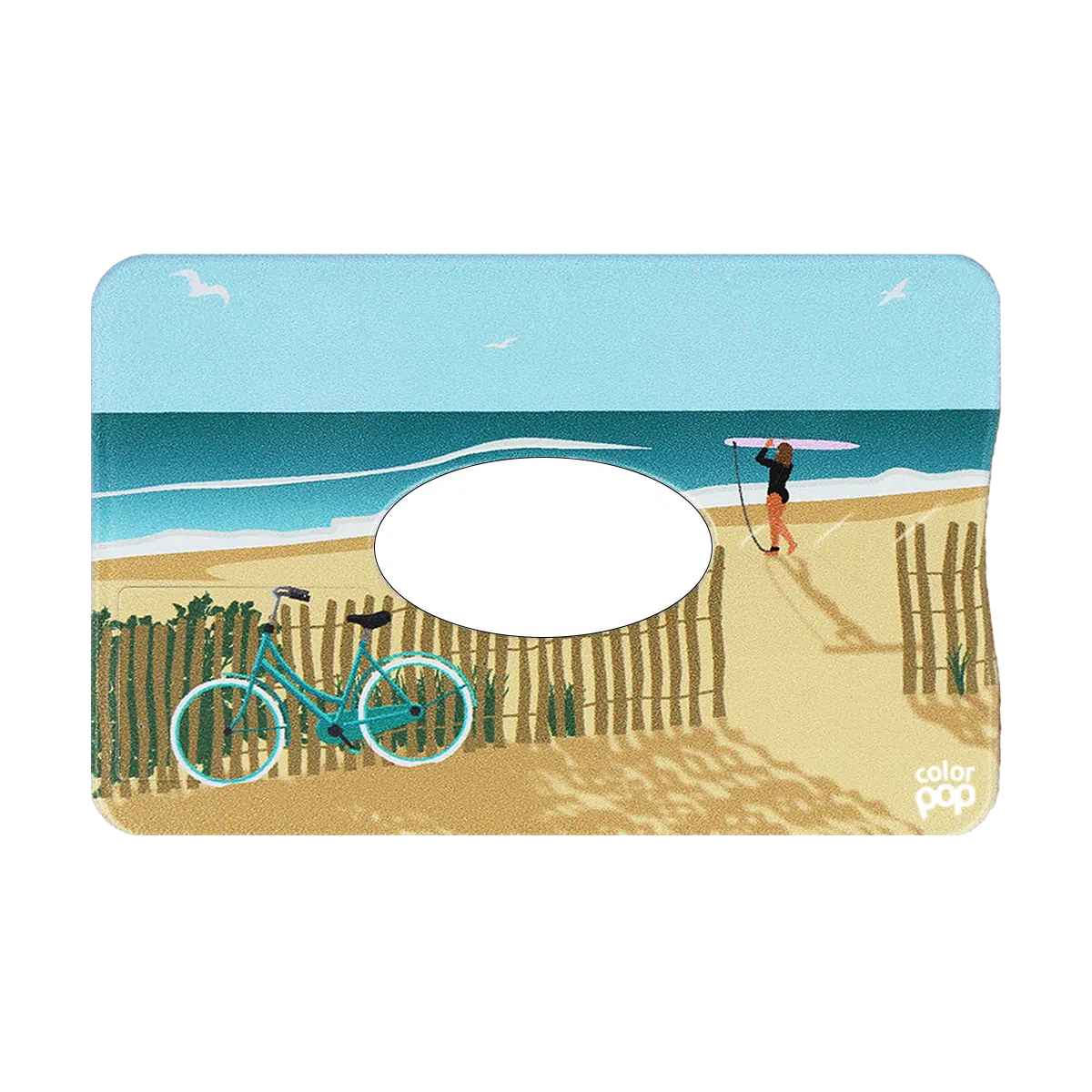 motif landes, carte bancaire, carte de crédit, carte anti-rfid, carte anti-piratage, protège carte bancaire, étui pour carte bancaire ou carte de crédit