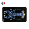 motif homard bleu, carte bancaire, carte de crédit, carte anti-rfid, carte anti-piratage, protège carte bancaire, étui pour carte bancaire ou carte de crédit