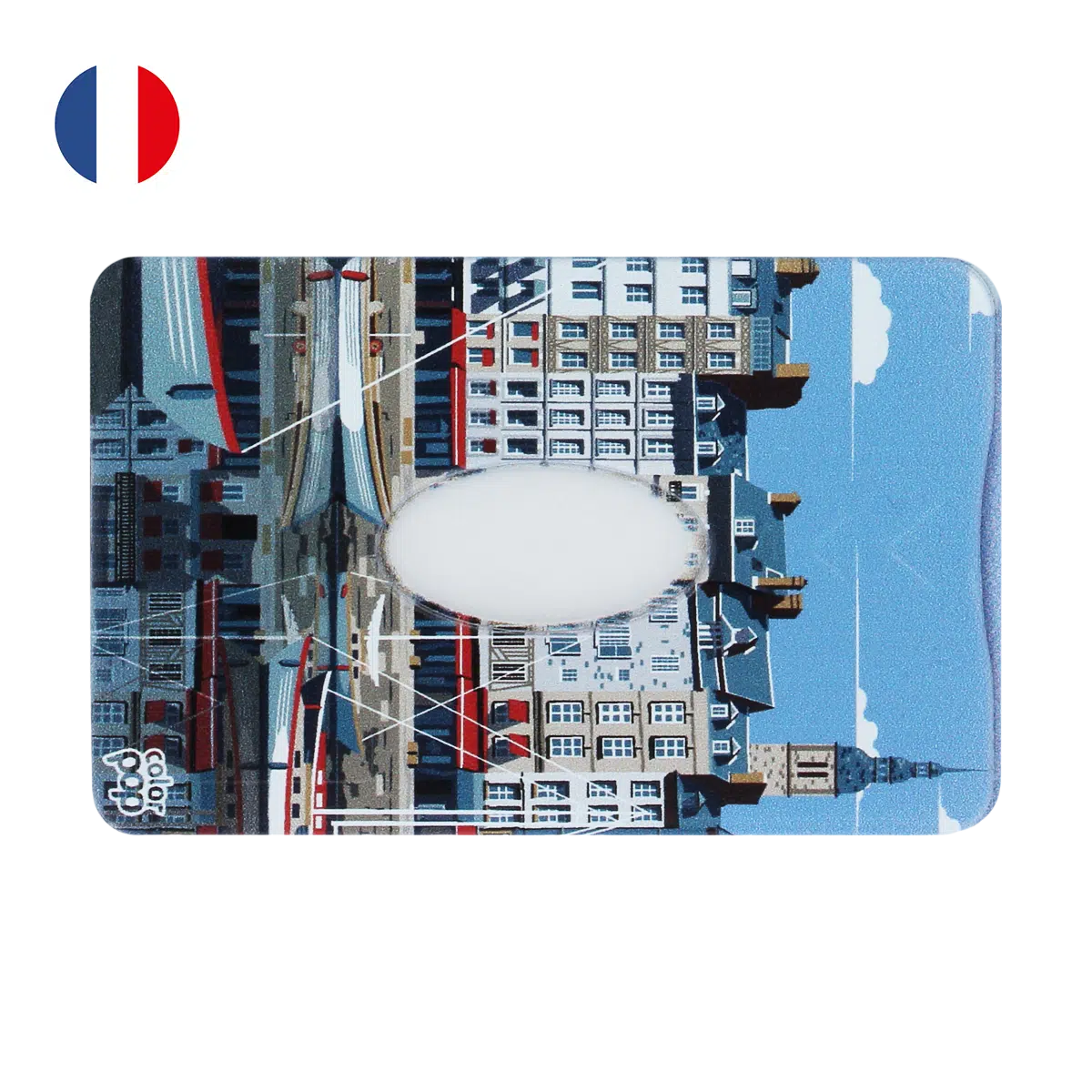 motif port breton, carte bancaire, carte de crédit, carte anti-rfid, carte anti-piratage, protège carte bancaire, étui pour carte bancaire ou carte de crédit