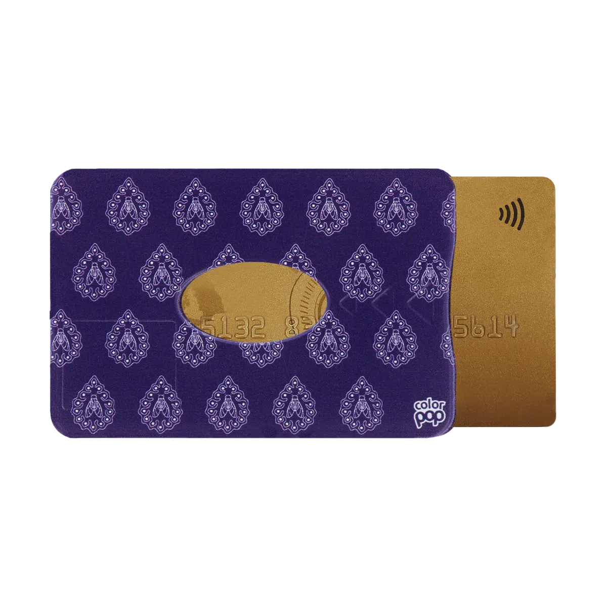 motif mazan, carte bancaire, carte de crédit, carte anti-rfid, carte anti-piratage, protège carte bancaire, étui pour carte bancaire ou carte de crédit