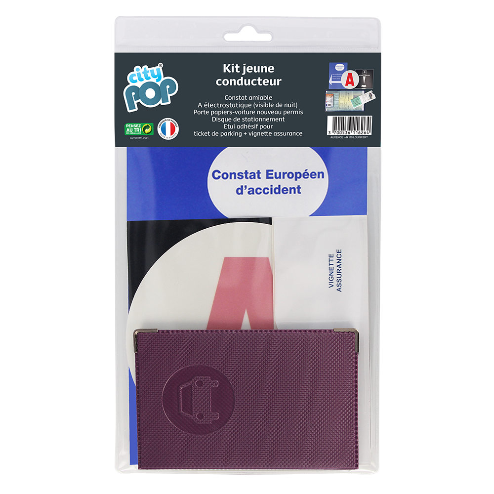 kit jeune conducteur Color pop fabrication française