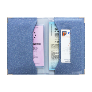 porte-papiers voiture étui carte grise permis de conduire Color pop fabrication française