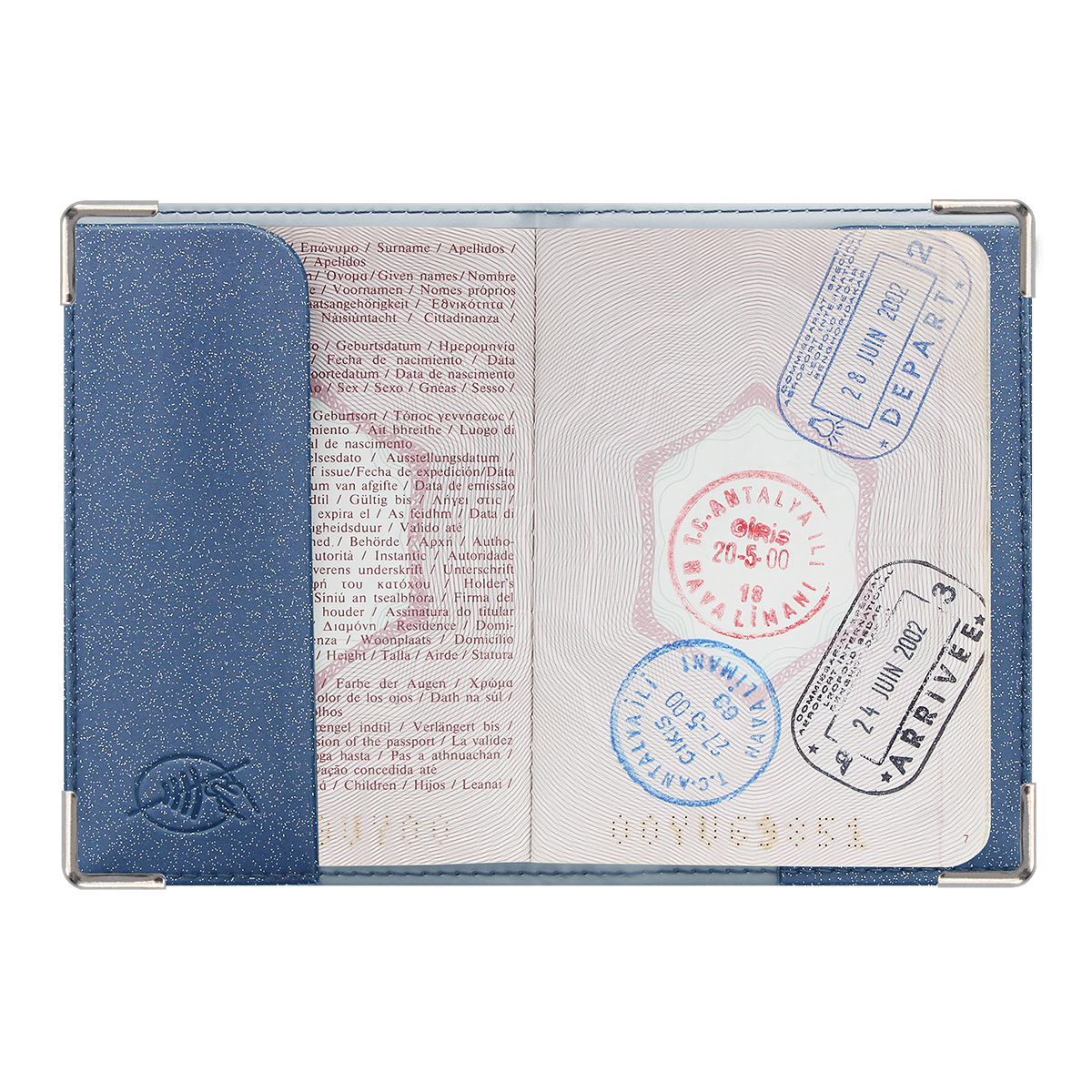 Passeport anti-piratage anti-rfid Color pop fabrication française