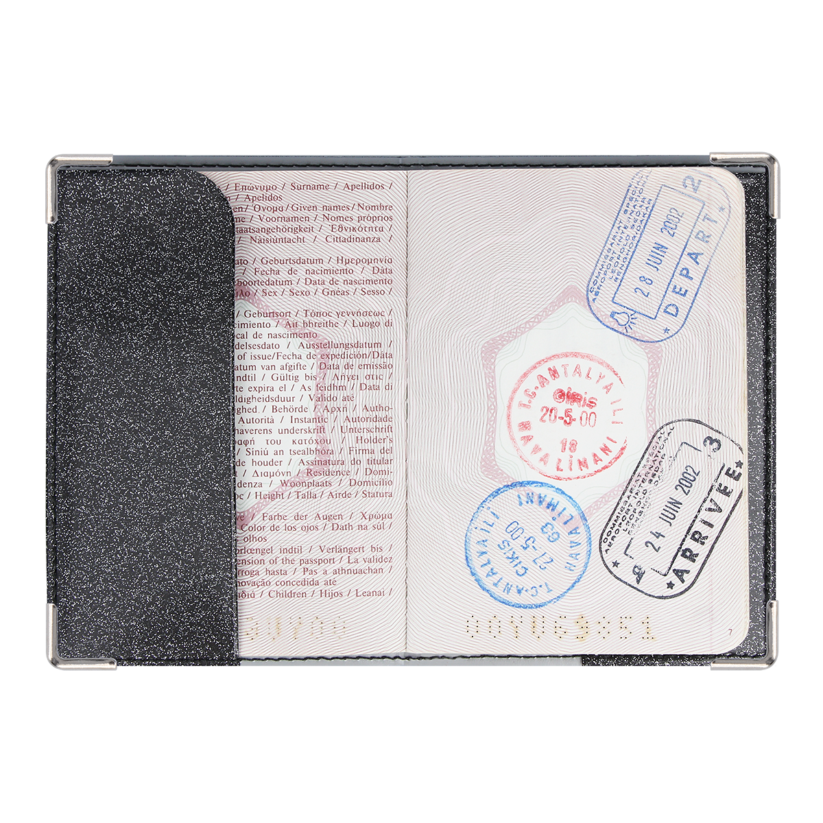 Passeport anti-piratage anti-rfid Color pop fabrication française