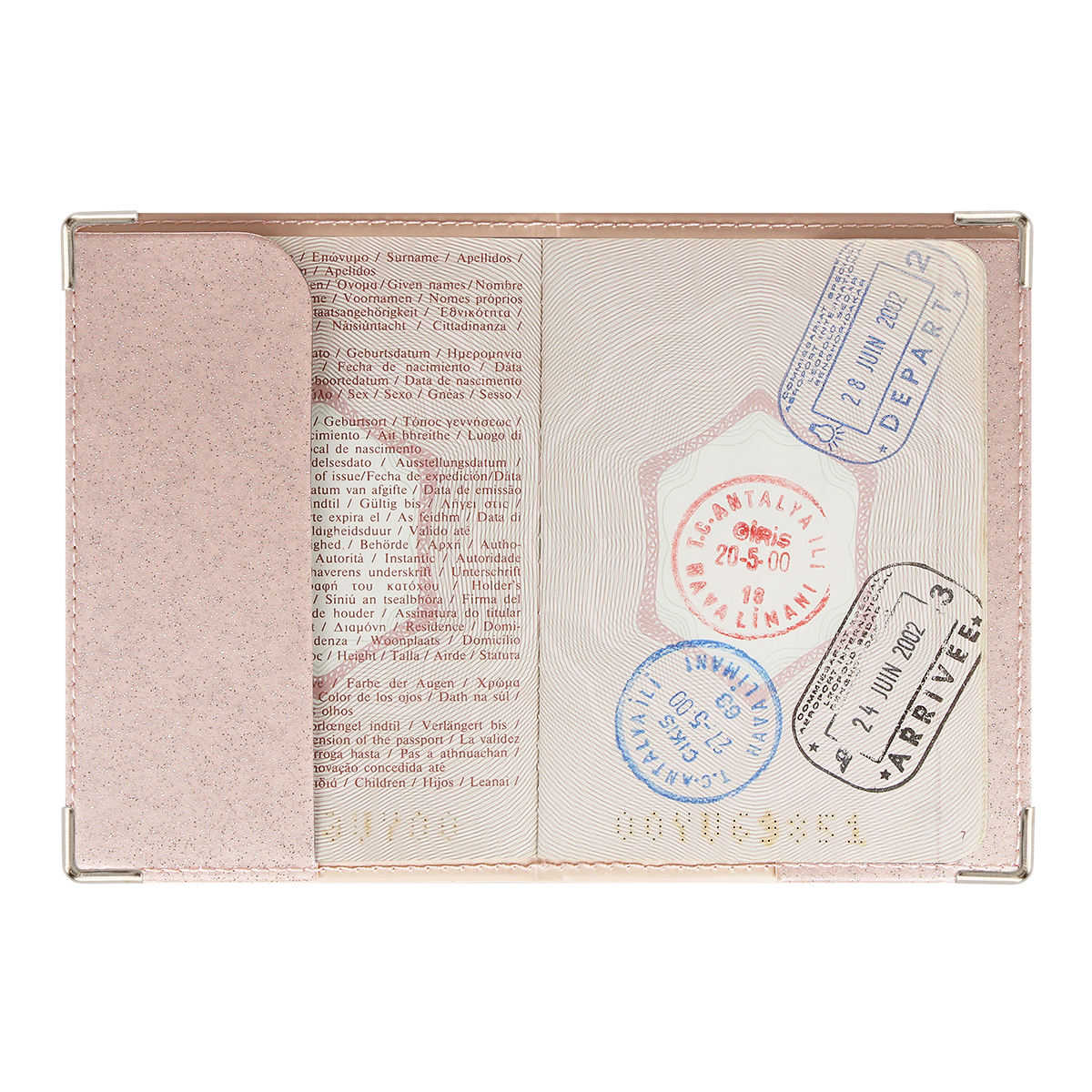 Passeport anti-piratage anti-rfid Color pop fabrication française