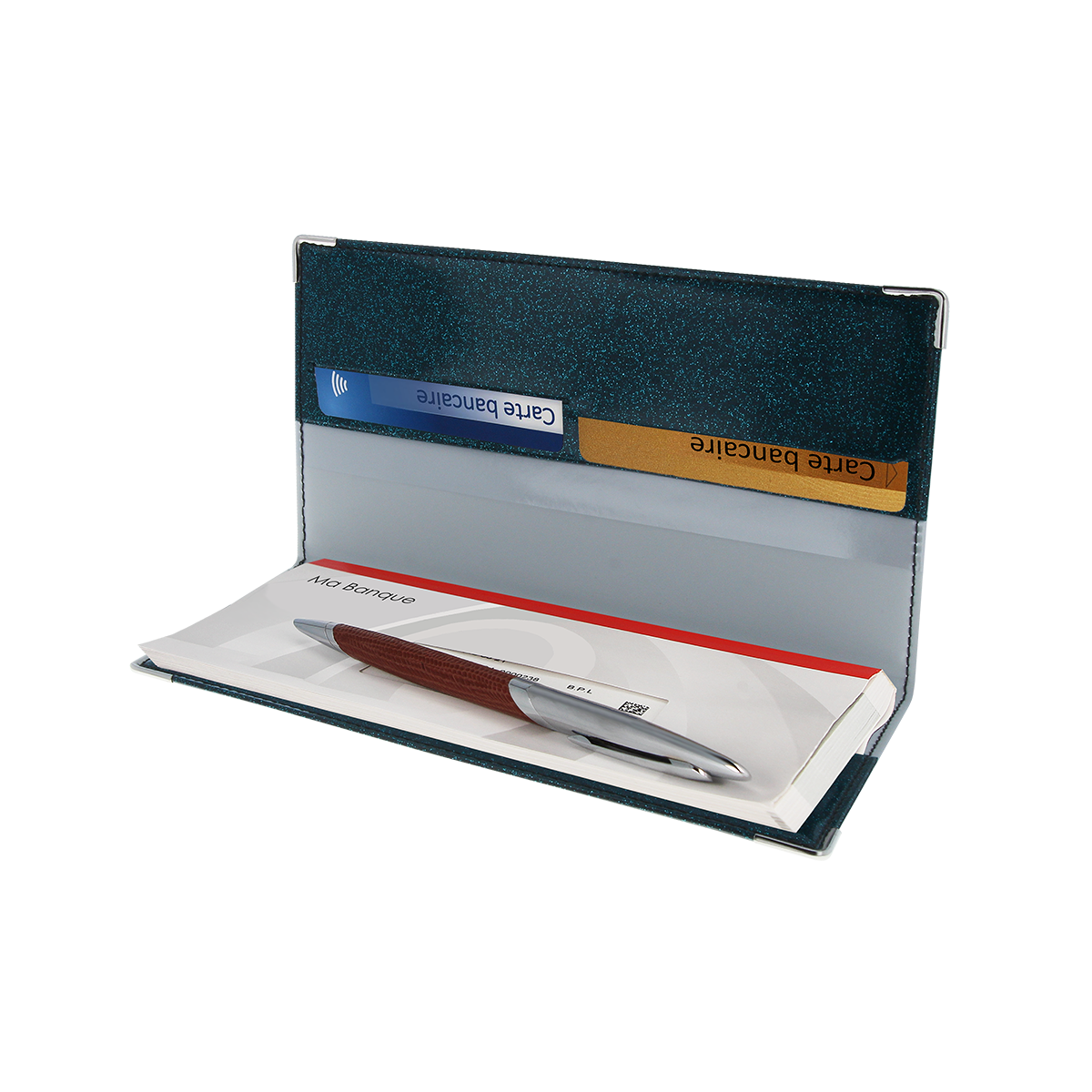 étui chéquier Color pop fabrication française